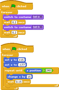 In Scratch, programs come together like jigsaw puzzles.